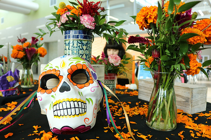 A vivid ofrenda from 2018 offers a small glimpse into what American River College students can expect on Oct. 31 (File Photo)