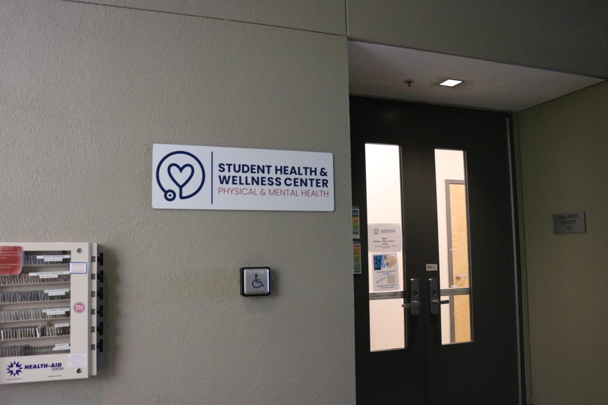 Students can meet with staff that work within the Wellness Center to receive information on therapy services and to schedule appointments. Students who want to visit the Wellness Center on campus will be provided with service face-to-face. (Photo by Ilene Lao)