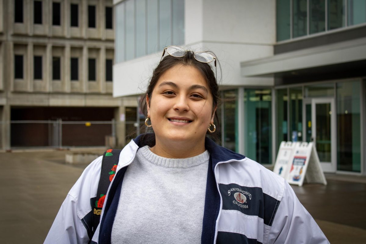 "I didn’t fill out my entire schedule, so it’s been pretty digestible, but I still feel some weight. I have a few papers, some exams to study for, and art finals. Managing my time is a little difficult, but it’ll be okay." CJ Aroujo/Art
